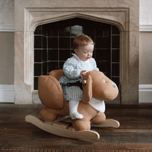 Nattou 'Charlie the Dog' Rocker - Caramel