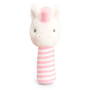 Eco-Friendly Baby Soft Stick Rattle Twinkle Unicorn - Recycled Plastic