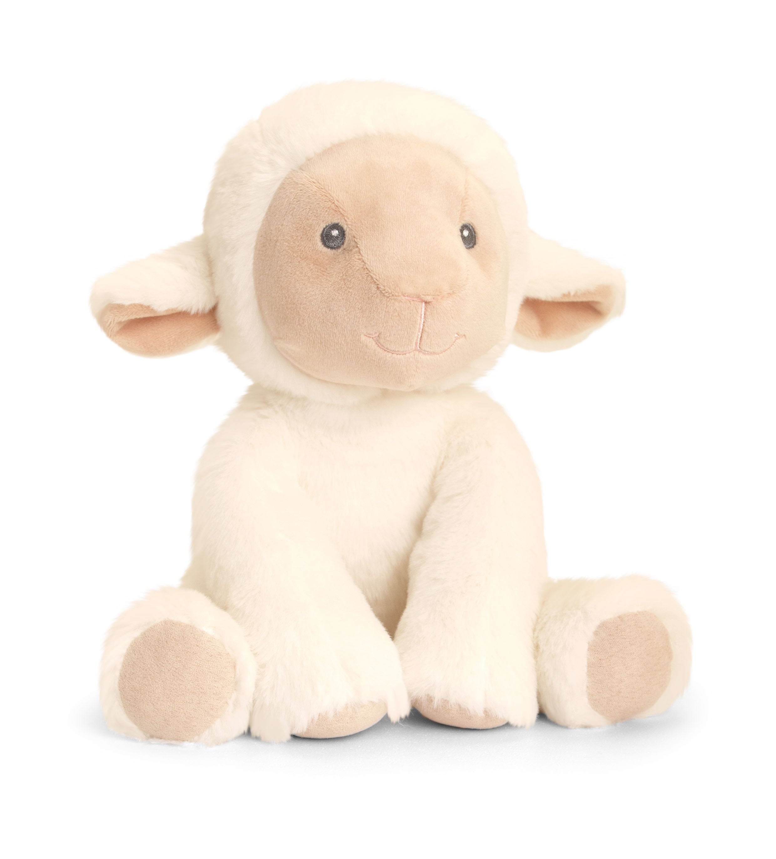 Lullaby Lamb Soft Stuffed Animal Toy 25m Recycled Plastic