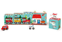 Scratch Build and Play - Stacking Tower - On the Road - 1 year old