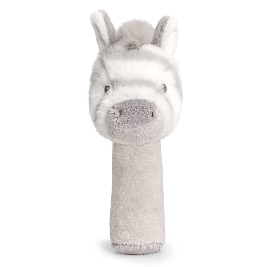 Eco-Friendly Baby Soft Stick Rattle Zebra - Recycled Plastic