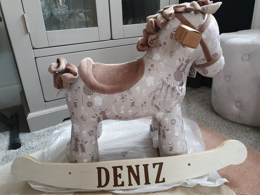 LBTM Rocking Horse Name Stickers for Personalisation