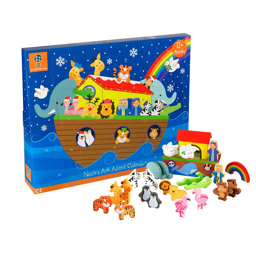 Advent Calendar - Noahs Ark -  certified sustainably sourced - Aged 1-4