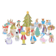 Advent Calendar - Peter Rabbits- certified sustainably sourced wood - Aged 1-4