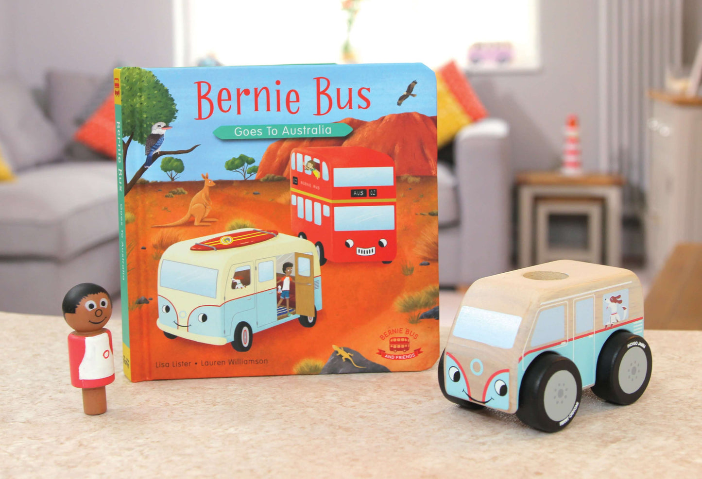 Bernie Bus Goes to Australia