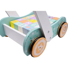 Baby Walker with Blocks - Can be Personalised