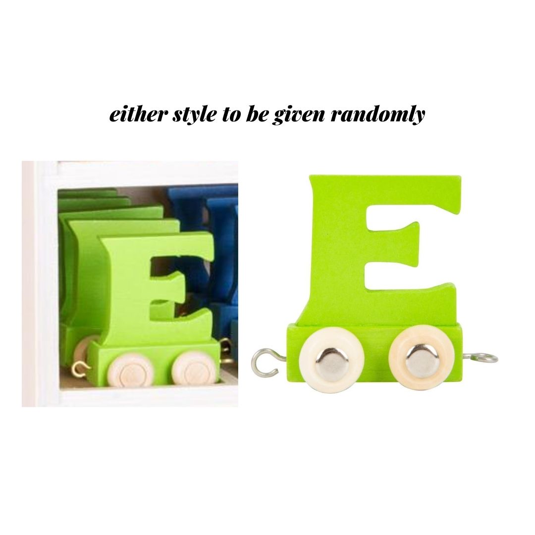 Coloured Train Letters & Engine Sets