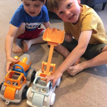 Digger Lorry Truck Toy for 1 Year Old - Eco-Friendly Plant-Based Plastic - JUMBO size