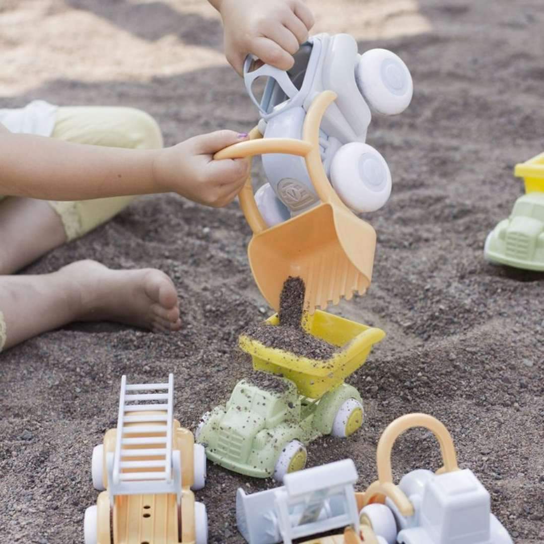 Tractor Toy for 1 Year Old - Eco-Friendly Plant-Based Plastic - JUMBO Size