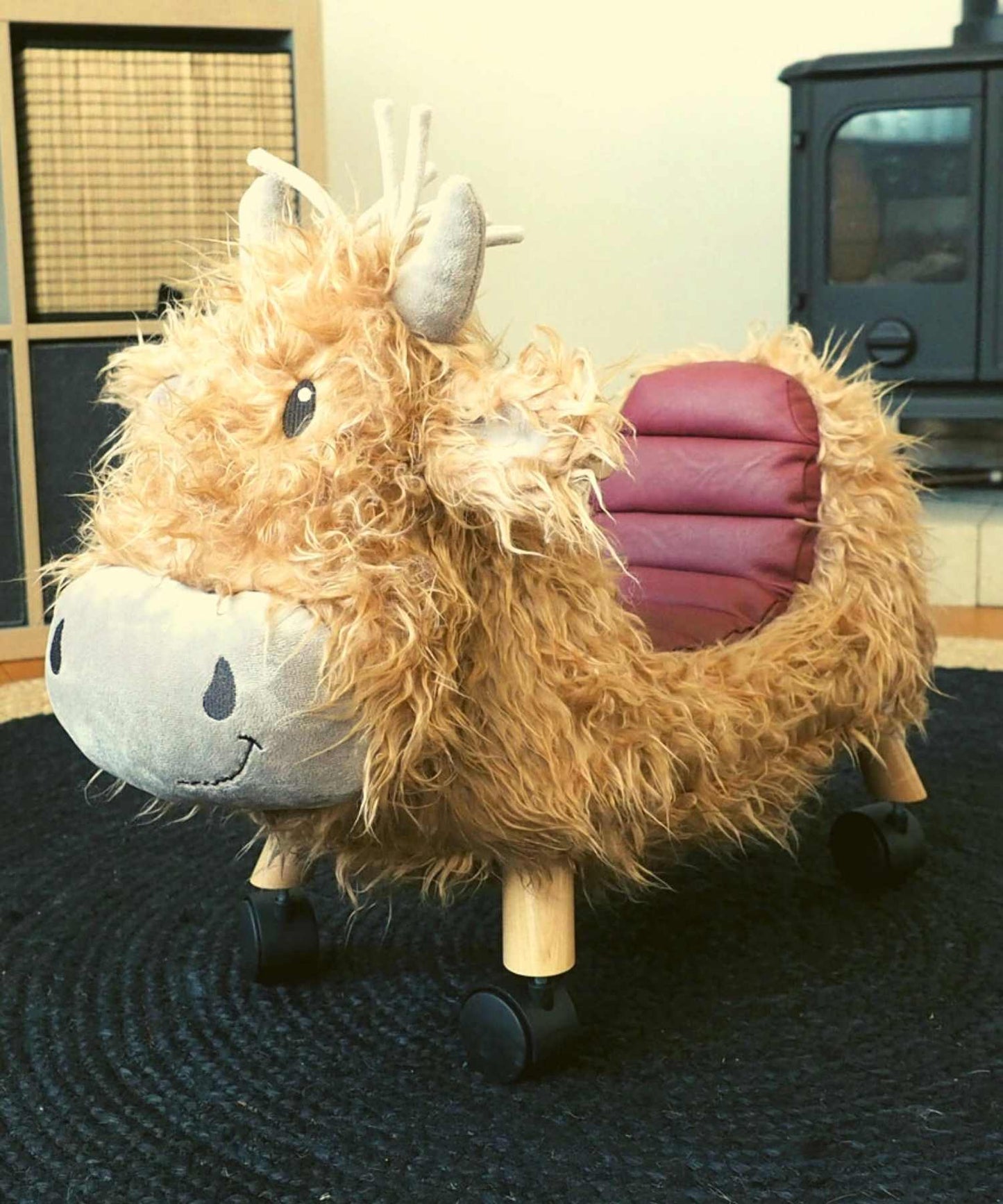 Hubert Ride On Highland Cow by Little Bird Told Me
