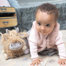 Hubert Pull Along Cow for 6 months old