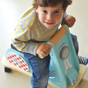 Jamm Scoot Ride On Scooter - Aqua Blue - can be personalised