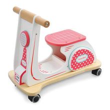 Jamm Scoot Ride On Scooter - White - can be personalised