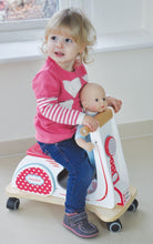 Jamm Scoot Ride On Scooter - White - can be personalised