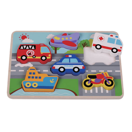 Chunky Traffic Puzzle Jumini