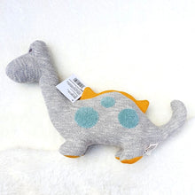 Organic Cotton Diplodocus Dinosaur Soft Toys Large - Grey