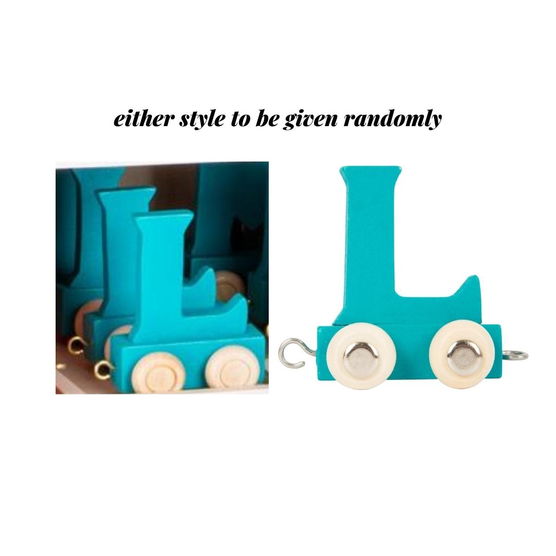Coloured Train Letters & Engine Sets