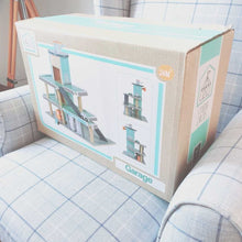 Multistorey Wooden Garage for 2 years old