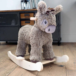 Norbert Rocking Donkey Animal for 9 months old and Norbert Pull Along Bundle