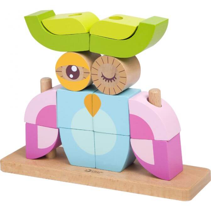Owl Building Blocks for 18 months old