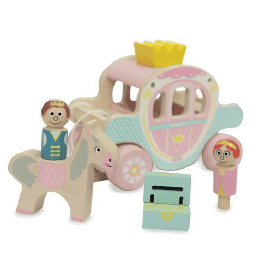 Princess & Prince Horse and Carriage Toy