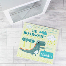 Personalised Dinosaur Fund and Keepsake Box