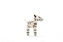 Organic Cotton Zebra Soft Toys Small