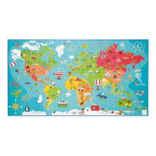 Scratch XXL Puzzle 150 pcs World Map for 5 years old