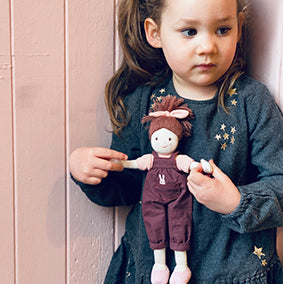 Pippa Rag Doll 25cm in Gift Box - for 3 years old