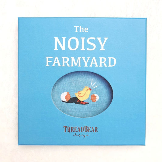 The Noisy Farmyard Rag Book in Gift Box