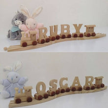 Coloured Train Letters & Engine Sets