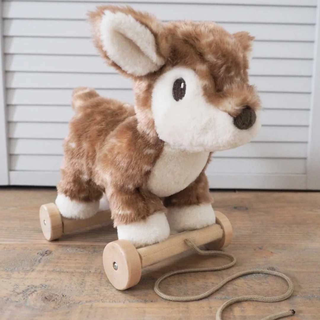 Willow Deer Pull Along Donkey for 6 months old