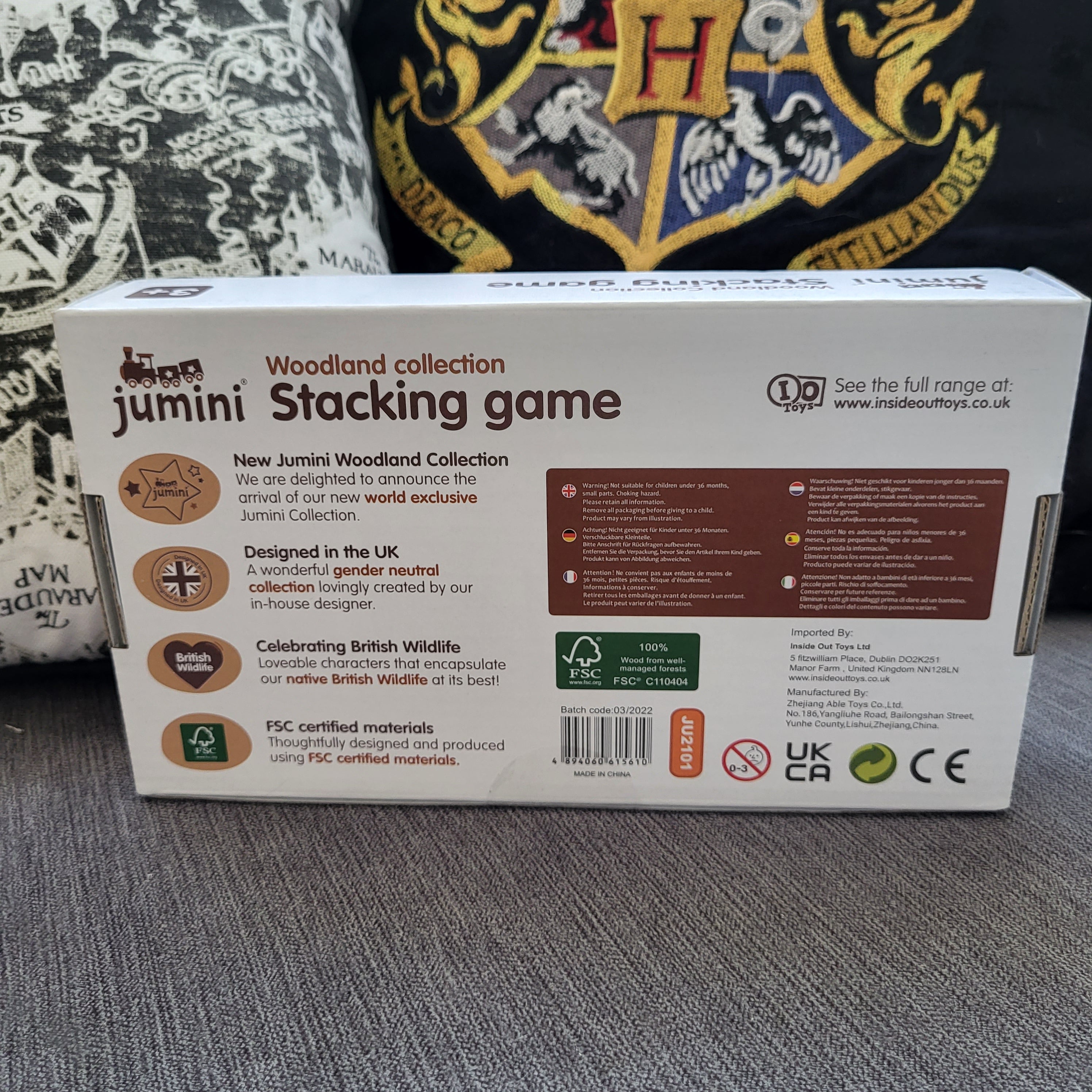 Woodland Stacking Balance Game