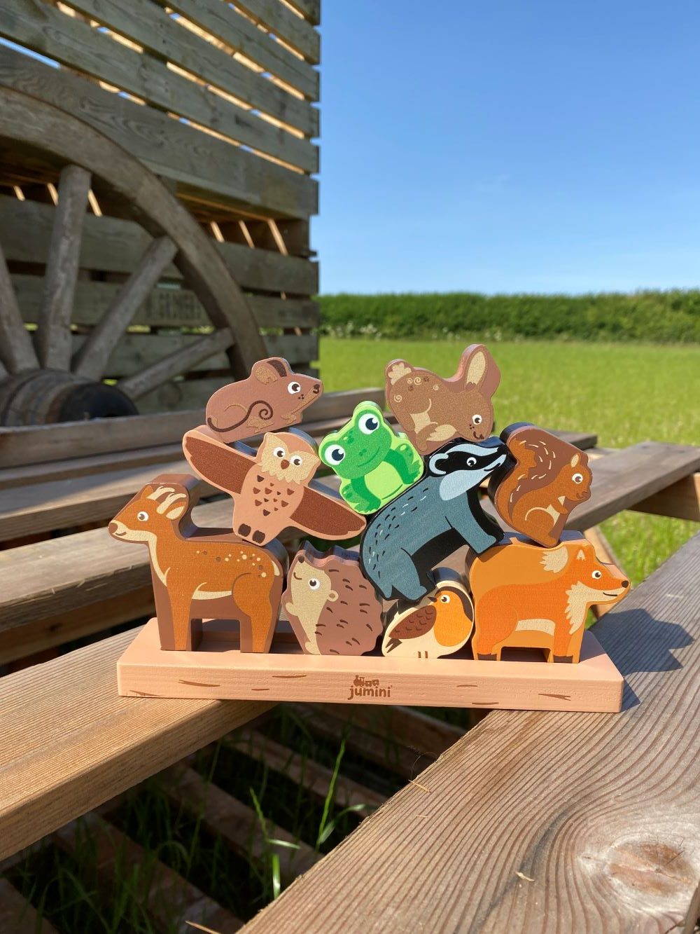 Woodland Stacking Balance Game