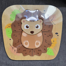 Woodland Hedgehog Raised Puzzle