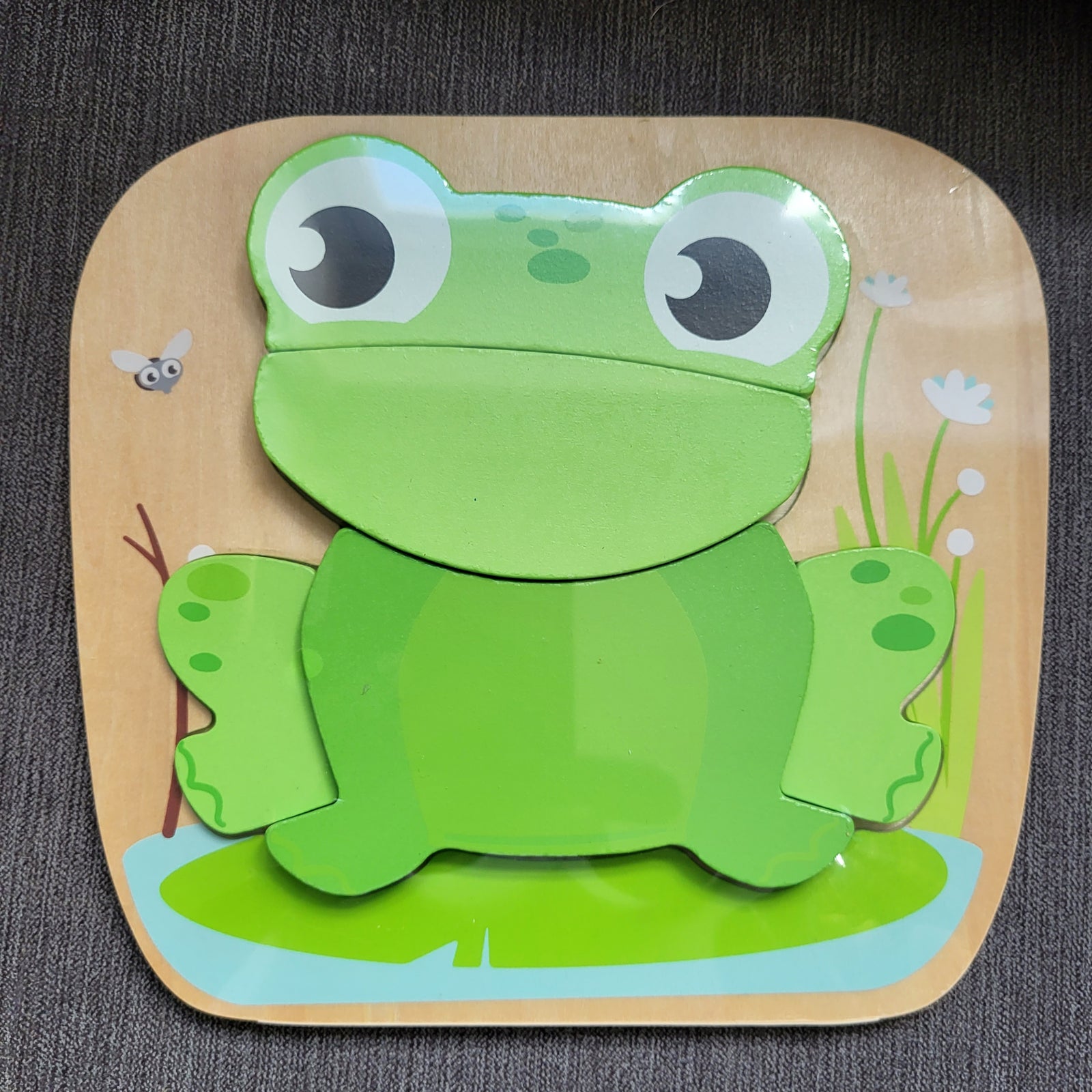 Woodland Frog Raised Puzzle