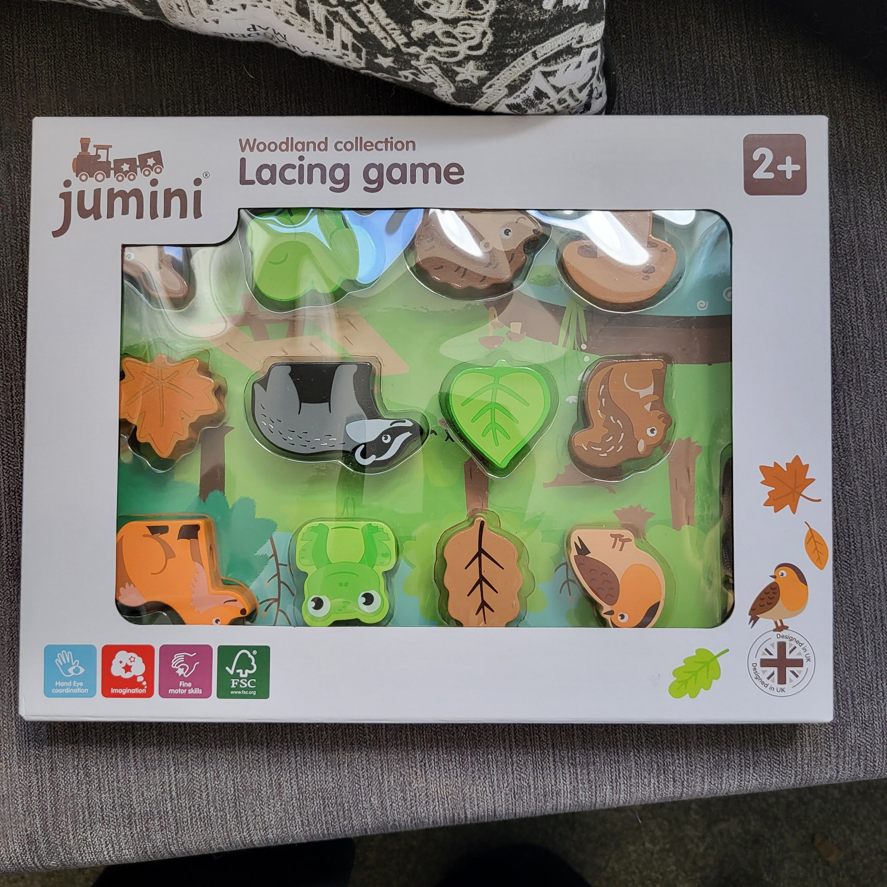 Woodland Lacing Game