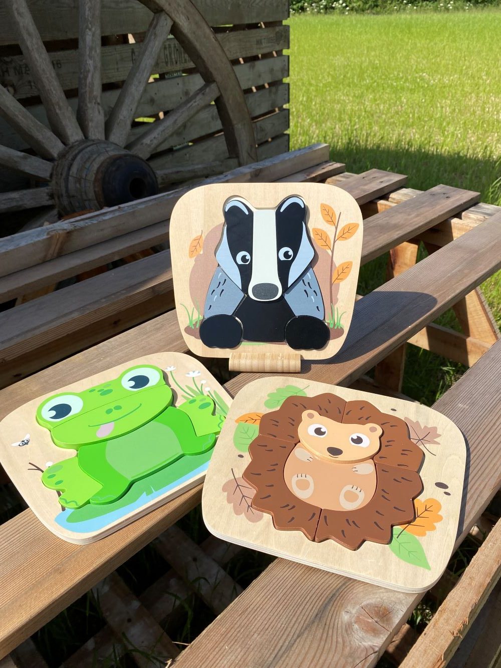 Woodland Hedgehog Raised Puzzle