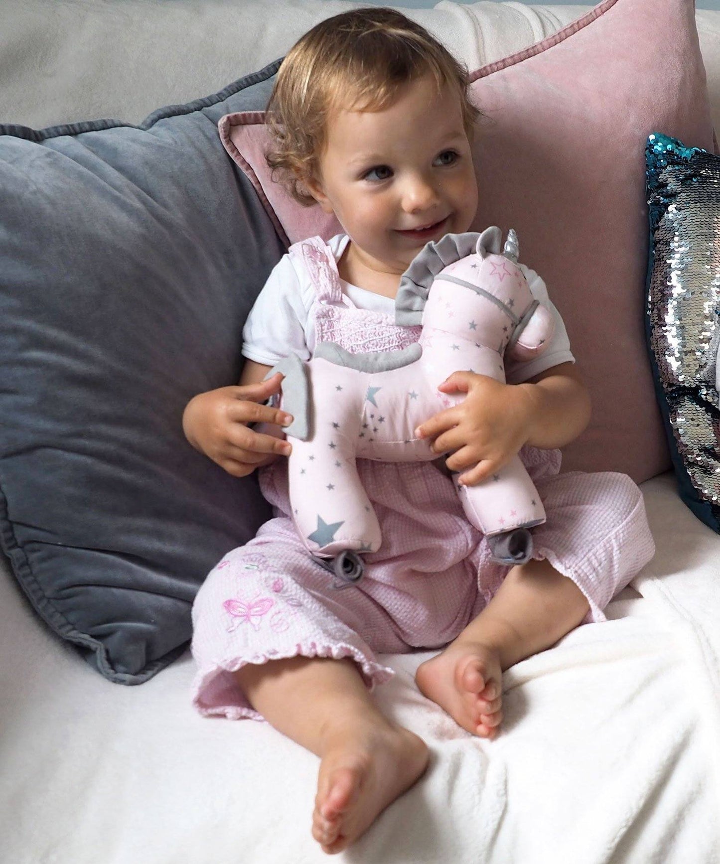 Baby Toys - Celeste Unicorn Pull Along By Little Bird Told Me