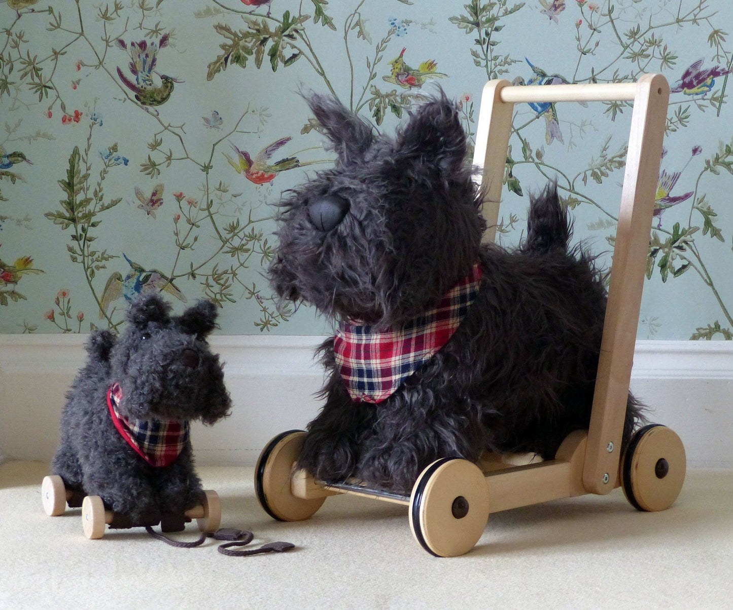 Push Along - Scottie Dog Push Along & Ride-On By Little Bird Told Me