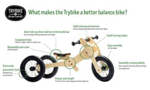 Trybike Wooden 4 in 1