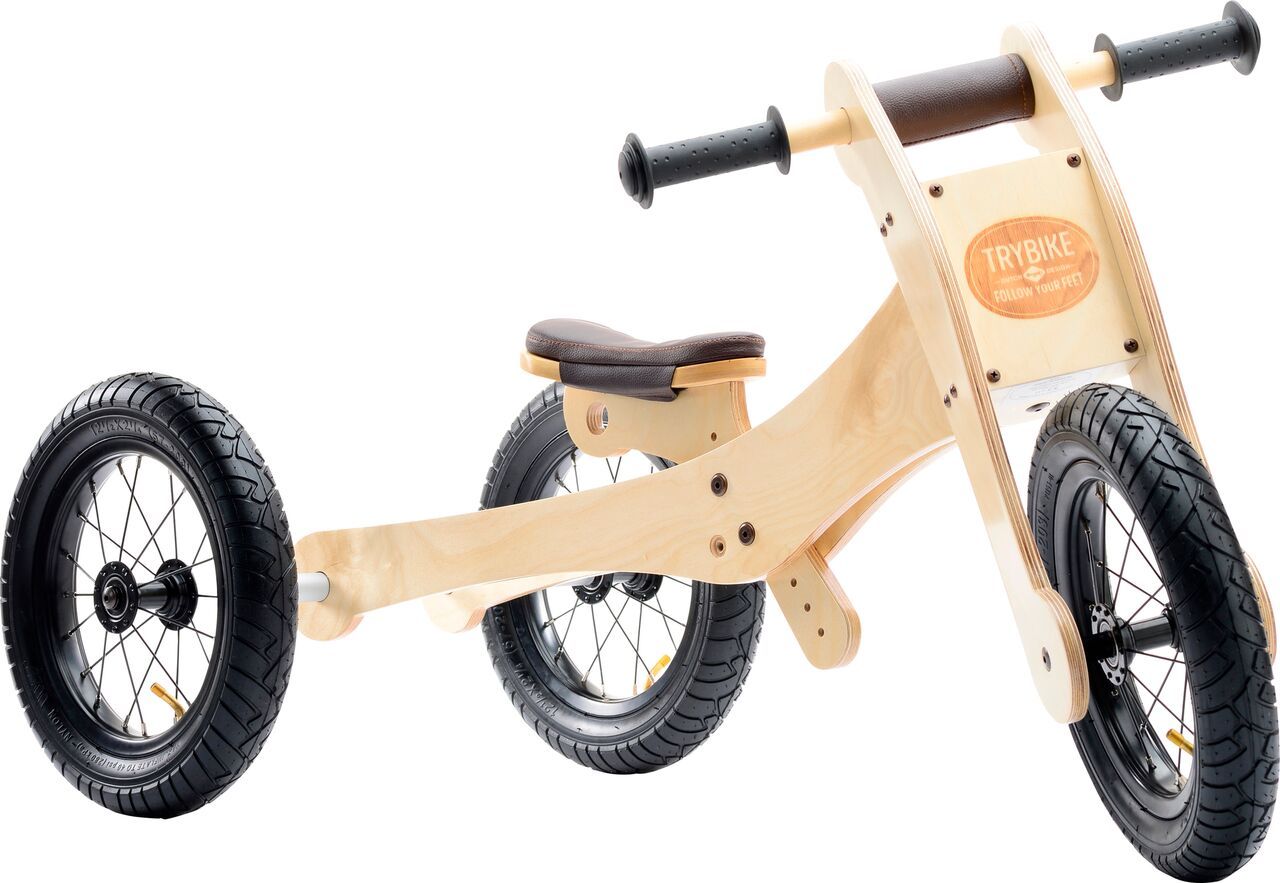 Trybike Wooden 4 in 1
