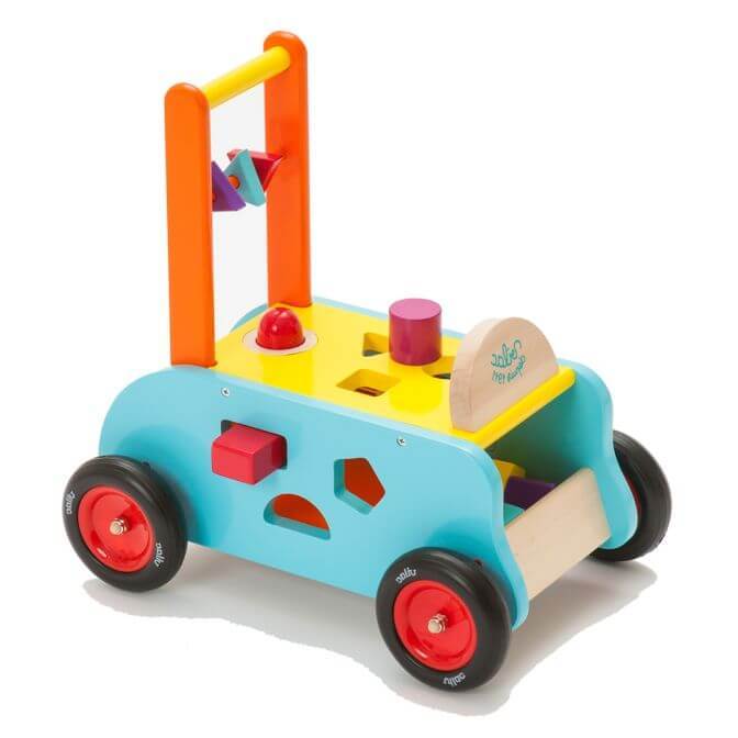 VILAC 3 IN 1 Push Along Trolley Walker Ride-On