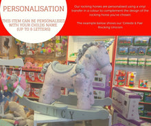 Rocking Animals - Norbert Rocking Donkey (12m+) By Little Bird Told Me