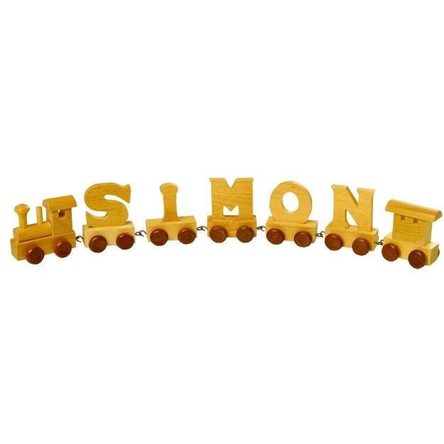 Train Names - Wooden Train Letters & Engine Sets