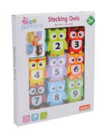 Wooden Toys - Stacking Owls