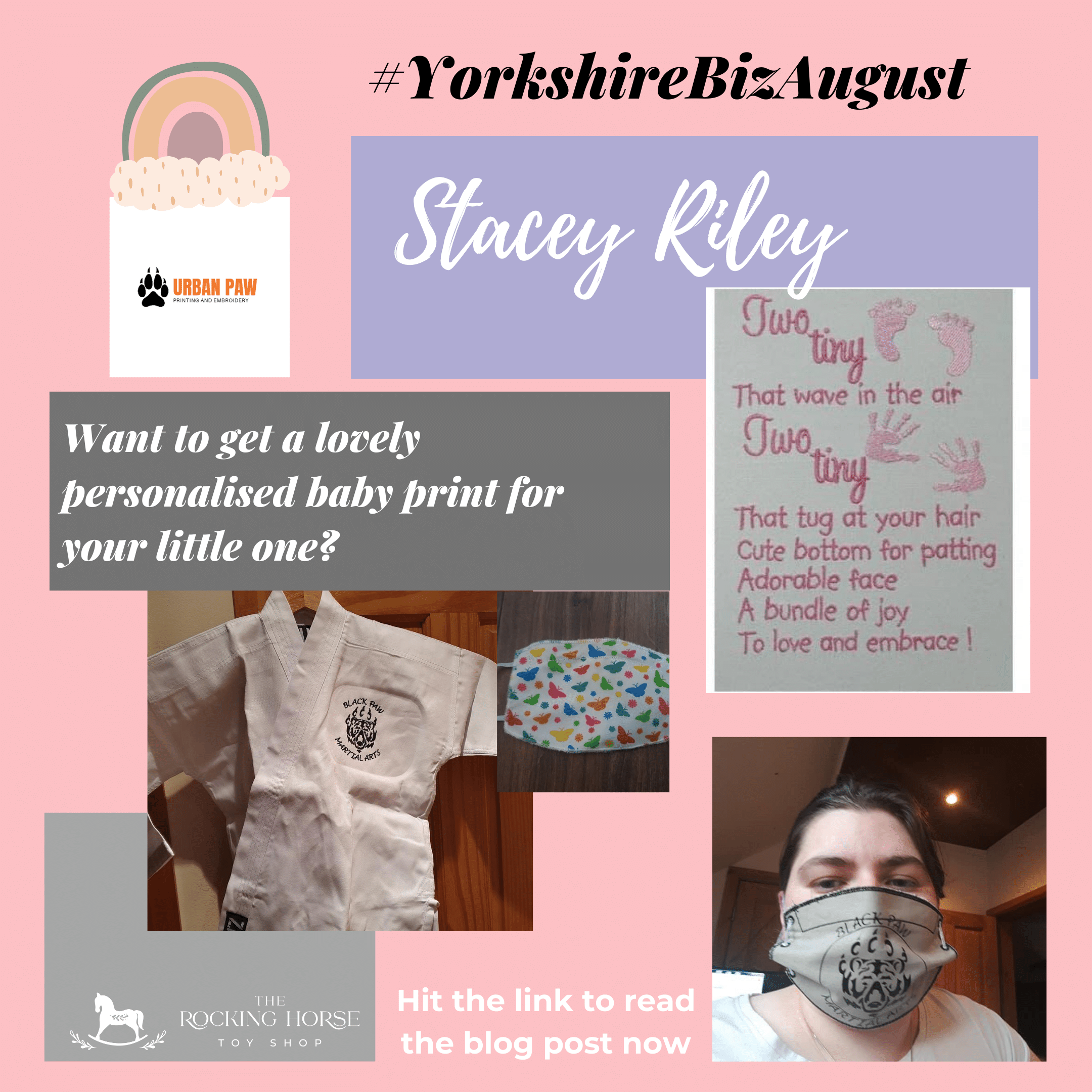 Stacey Riley Yorkshire Biz August 22 - Stacey Riley - Urban Paw Printing and Embroi
