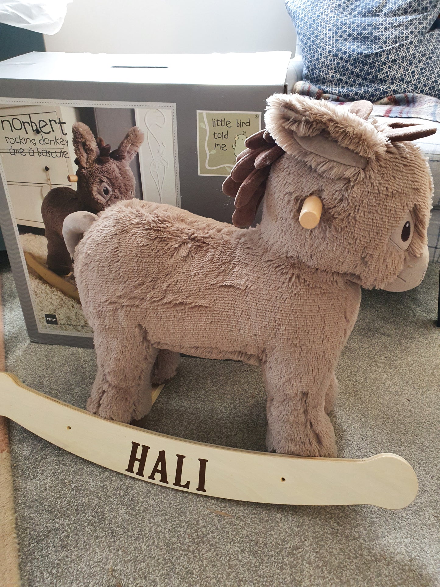 LBTM Rocking Horse Name Stickers for Personalisation