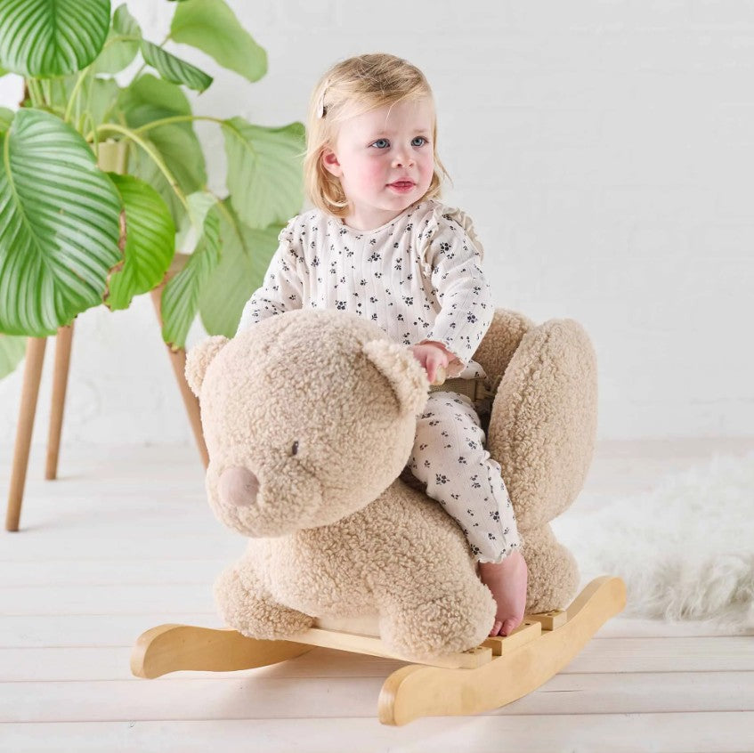 Nattou Rocking Toy Bear TEDDY - Teddy Beige