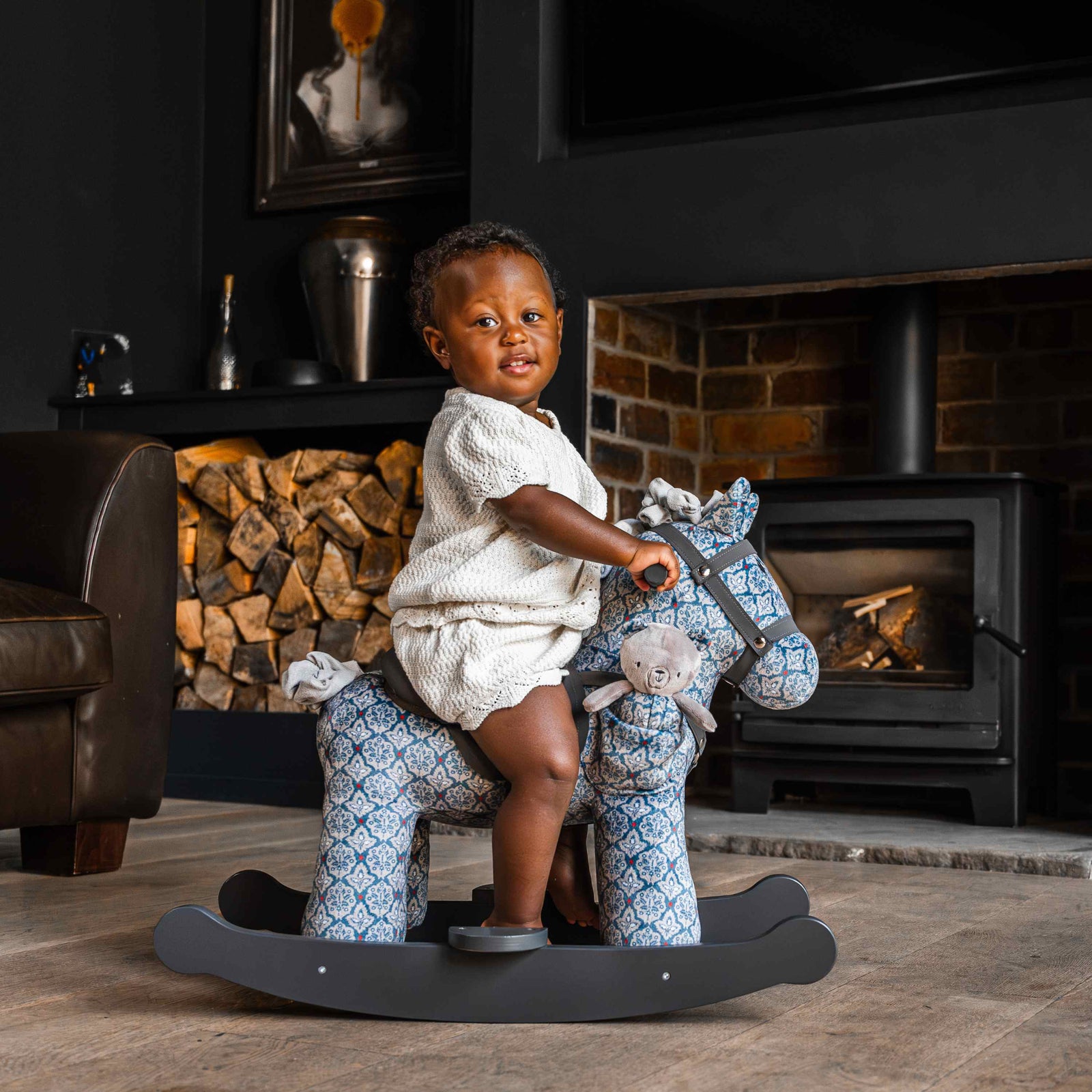 Louie & Duke Rocking Horse (9m+) by Little Bird Told Me